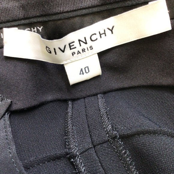 GIVENCHY BLACK LACE DETAIL CREPE JUMPSUIT - Picture 4 of 4
